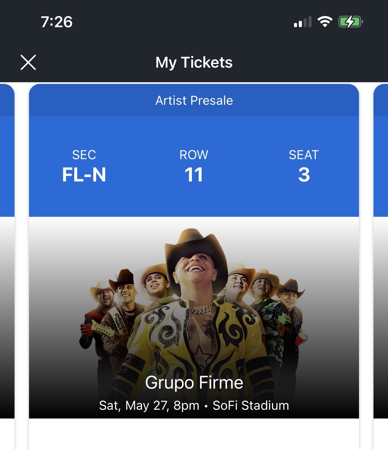 Grupo Firme Ticket