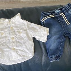 Baby Gap Shirt And jeans 
