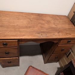 Antique desk with drawers