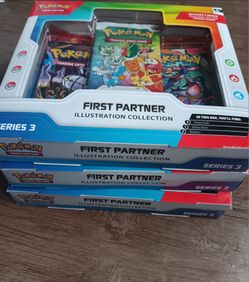 Pokemon First Partner Illustration Collection (Series 3) 3 available
