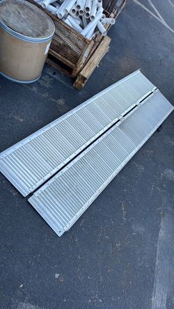Aluminum ramp double wide