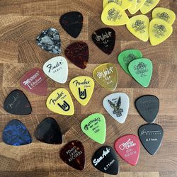 Assorted Acoustic Electric Guitar Picks
