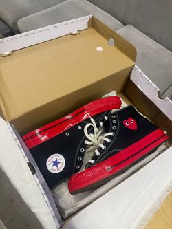 Comme des Garçons PLAY x Converse Chuck Taylor High