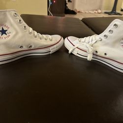 White High Top Converse