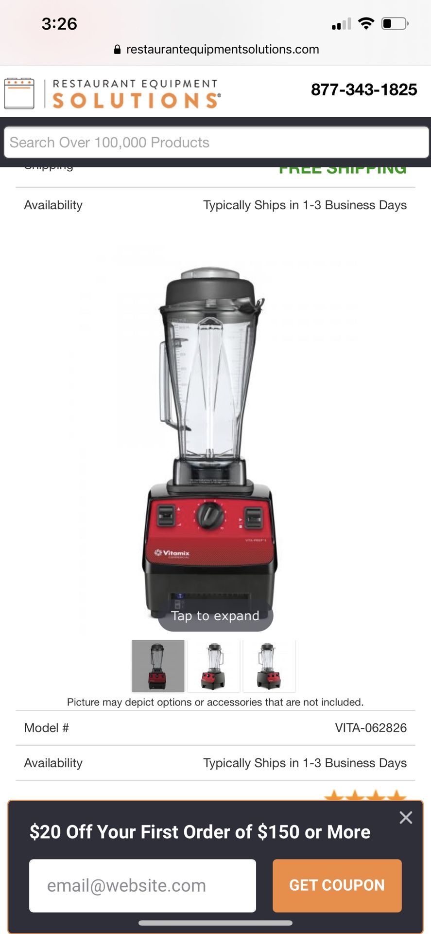 Commercial vitamix 