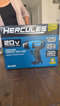 Compact 3-Speed Impact Driver 20V Brushless Cordless 1/4 in. Compatible with Hercules - Battery and Charger Sold separately