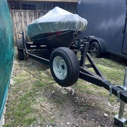 Voyager Aluminum Boat and 2023 Honda 20 Hp Engine