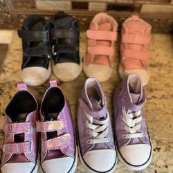 Girls Converse Shoes Size 10c