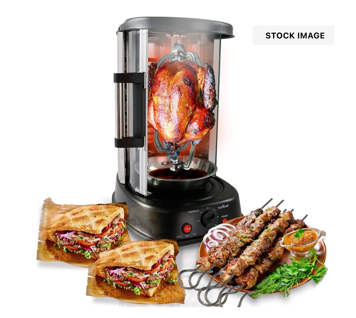 Rotating Oven For Meat