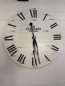 Large wall clock