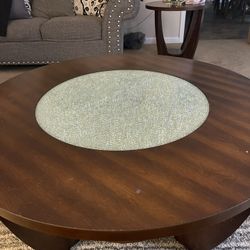 Coffee Table 2end Tables   Best Offer  Bought At Badcock  Furniture Good Condition  