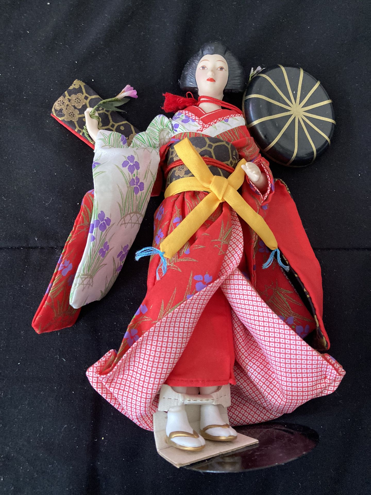 Antique Porcelain Japanese Doll