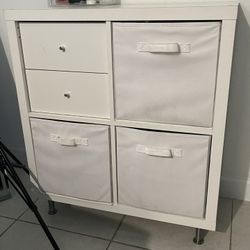 Ikea White Cubby Square Organizer 