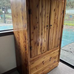 Wardrobe Armoire Cedar Wooden