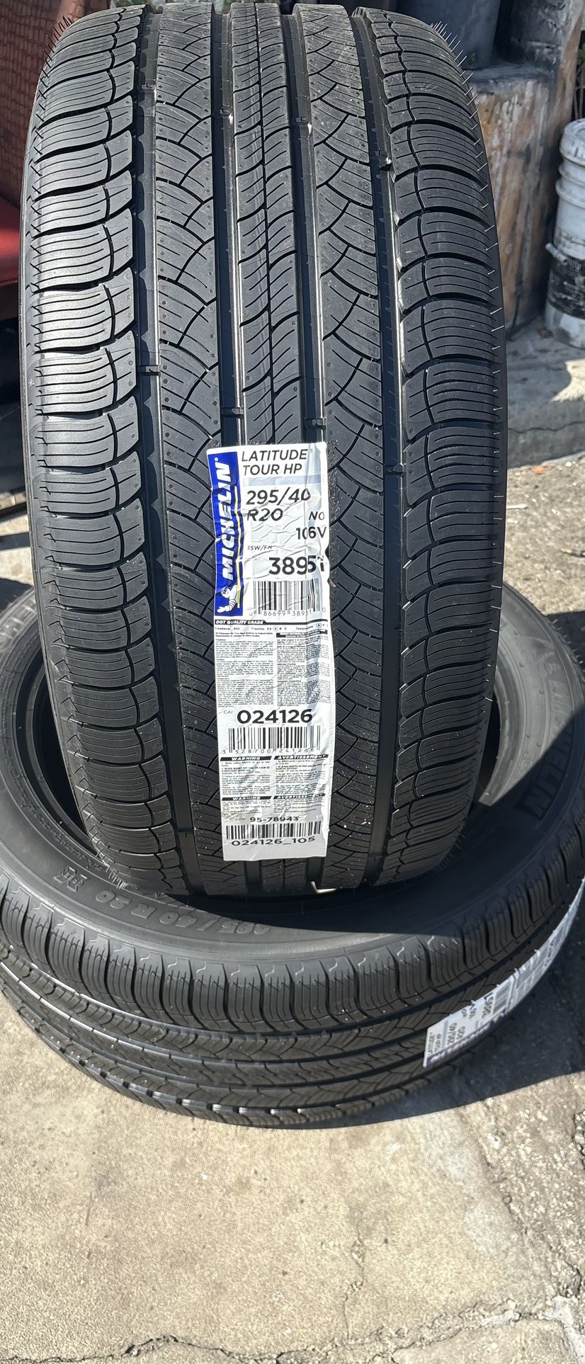 295/40r20 Michelin Latitude Tour Hp