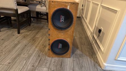MTX Subwoofers 10s with box
