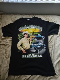 Look at Description Title: Calindo Sanchez "Pelavacas" T-Shirt  size Large– New Without Tags – $15