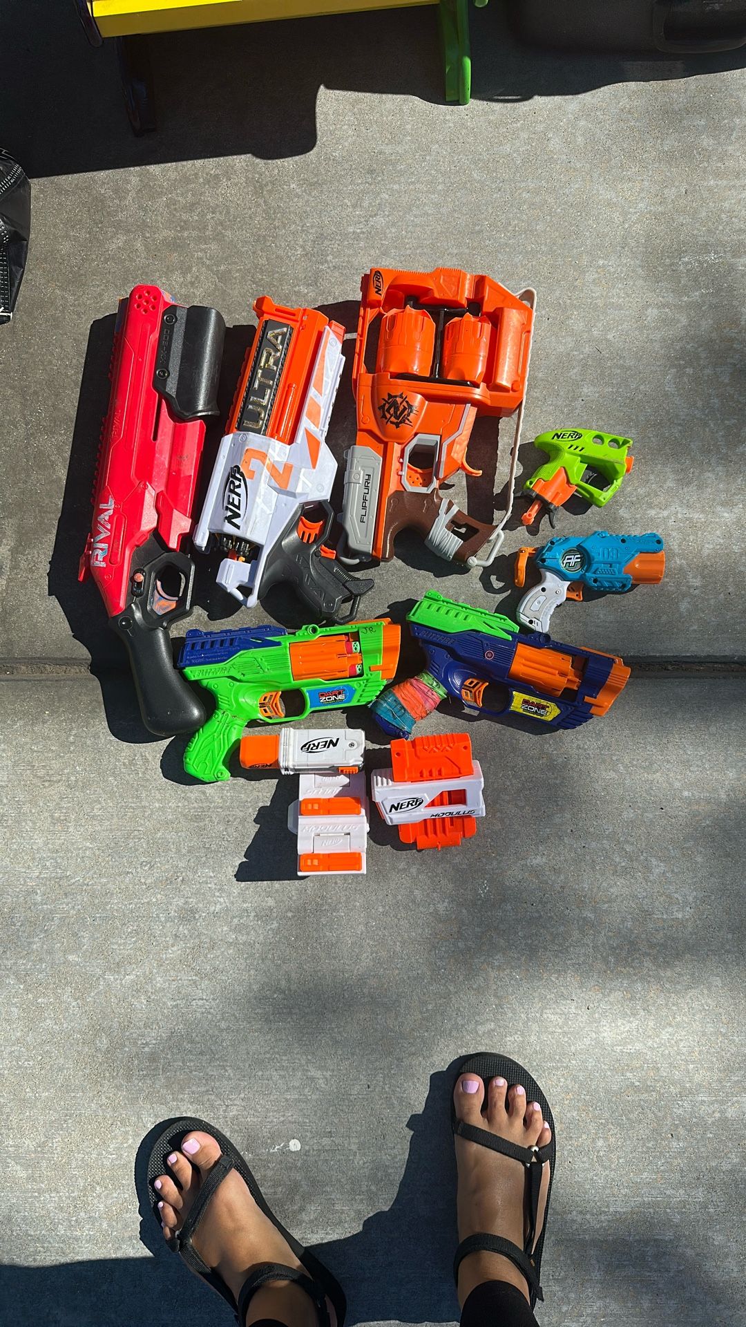 Nerf guns