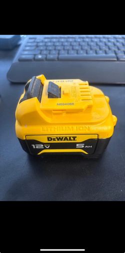 Dewalt 12 Volt Max 5 Amp Hour Lithium Power Tool Battery BRAND NEW IN BOX