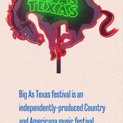 Big As Texas Music Festival 3 Day Passes  