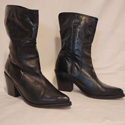 Leather Boots.  Shelley's Of London