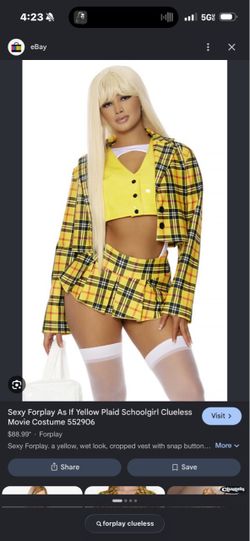Forplay Clueless Costumes