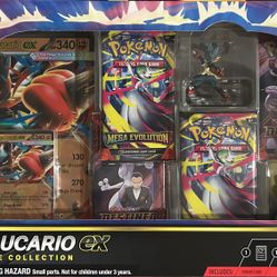 Pokemon Trading Card Game: Mega Lucario ex Figure Collection