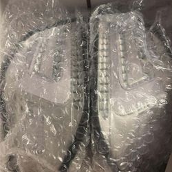 LED Tail Lights Clear Lens w/ Silver Base & White Bar 2015-2021 WRX  / 2015-2021 STI