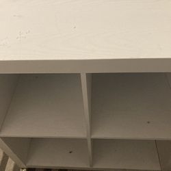 White Wooden Counter Top 