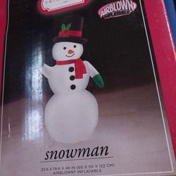 Snowman Blow Up