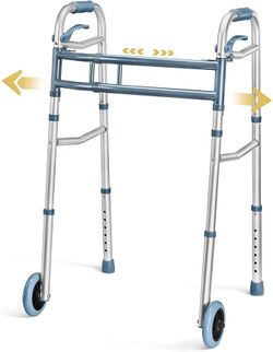 Medical King Aluminum Walker With Wheels