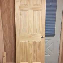 Door Pine Six Panel
