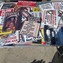 Man Cave Metal Signs
