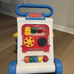 Vintage Baby Walker & Activity Toy