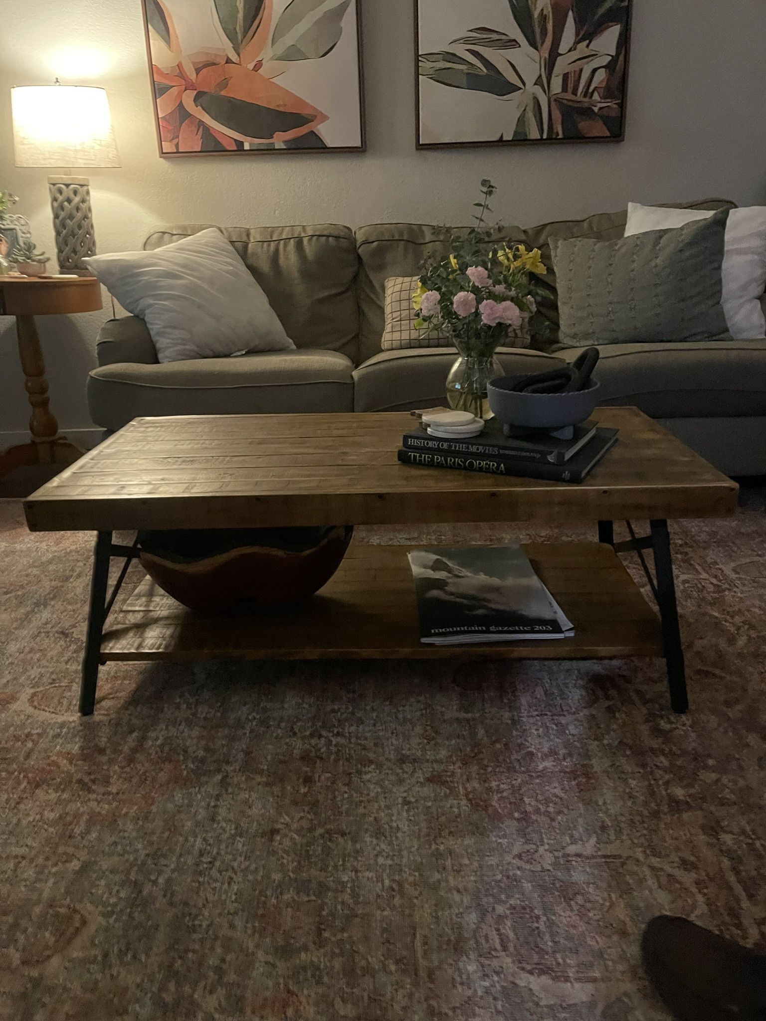 Modern Farm House Coffe Table