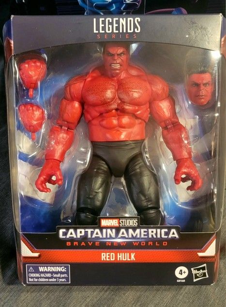 Marvel Legends Red Hulk Captain America