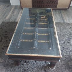 Antique Coffee Table /door