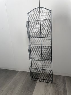 Wall 3 tier Mail Rack 40”x12”