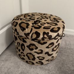 Leopard Print Shoe Holder 