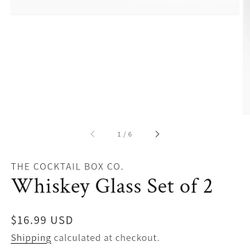 Premium Whiskey Glasses