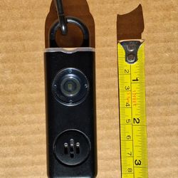 Personal Alarm Keychain Flashlight.  Used 