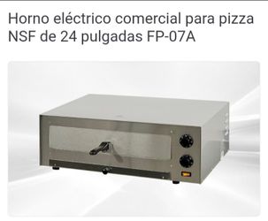 Horno eléctrico para pizza
