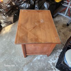 Two drawer nightstand