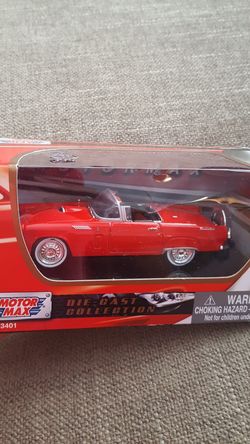 1/43 scale Red Thunderbird