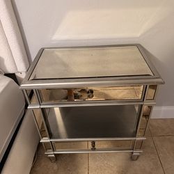 Pier one Mirrored Nighstand