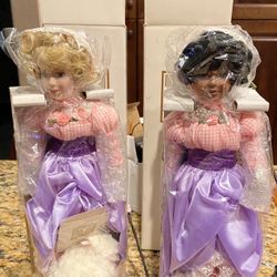 Vintage Avon Little Bo Peep Porcelain Dolls