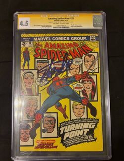 Amazing Spider-Man #121 CGC 4.5 Signed Stan Lee