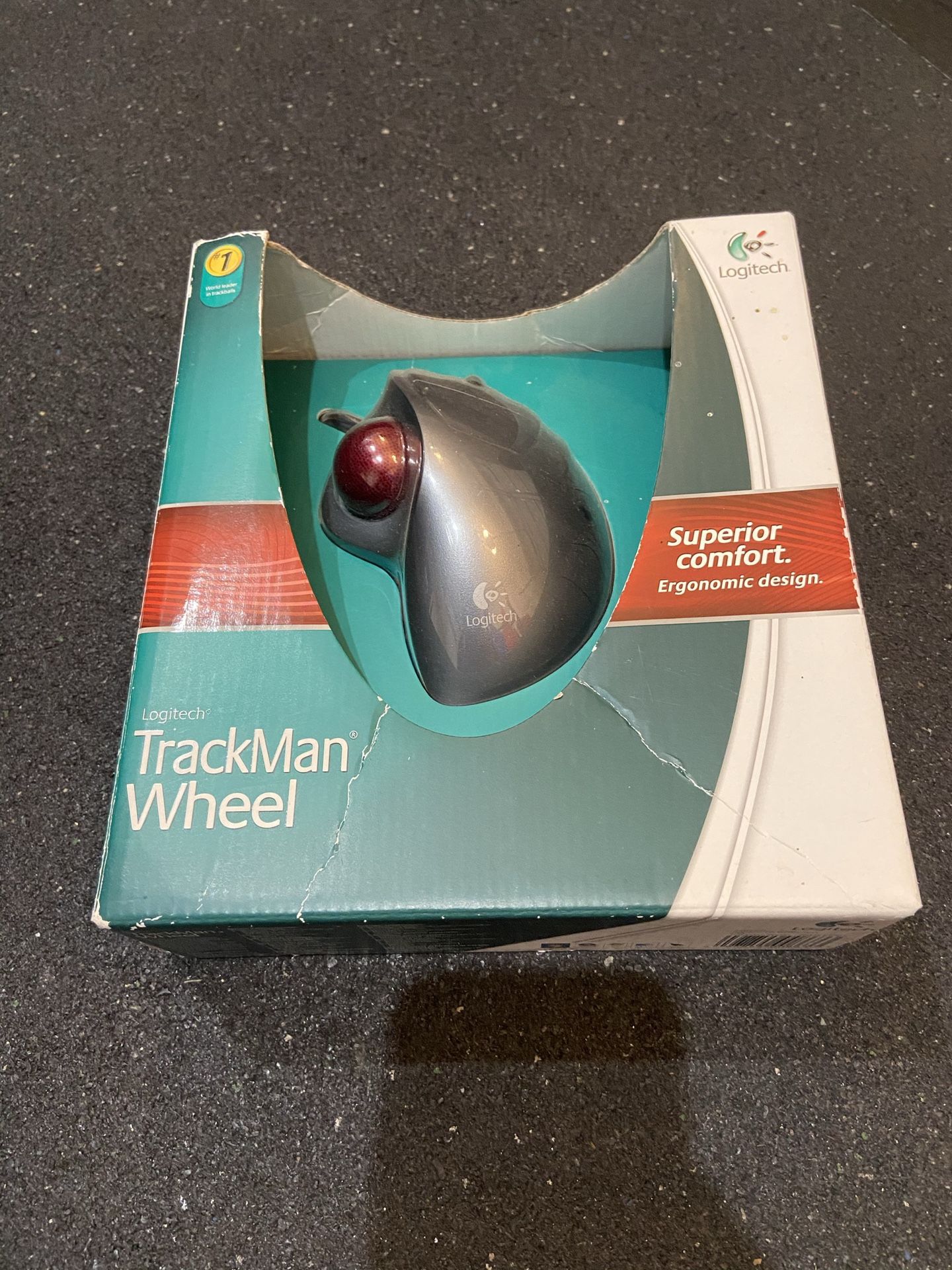 New Logitech Trackman Wheel Mouse
