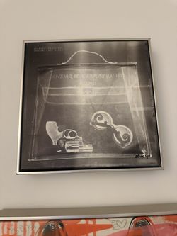 Oliver Gal 'Bulletproof' Fashion and Glam Wall Art.