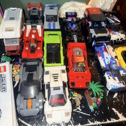 Lego car lot